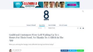 
                            12. GrabFood Customers Were Left Waiting Up To 5 Hours For Their ...
