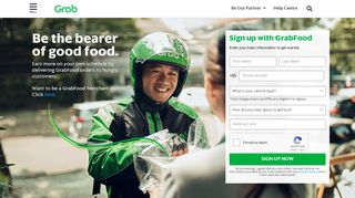 
                            13. GrabFood Driver – Earn as you Deliver Food | Grab SG