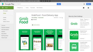
                            5. GrabFood - Food Delivery App - Apps on Google Play
