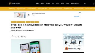 
                            6. GrabFood is now available in Malaysia but you wouldn't ...