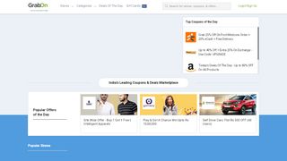 
                            13. GrabOn: Coupons, Offers, Promo Codes, Deals & Discount Gift Cards