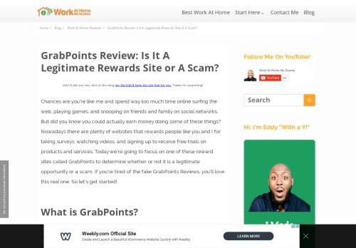 
                            9. GrabPoints Review: Is It A Legitimate Rewards Site or A Scam? - Work ...