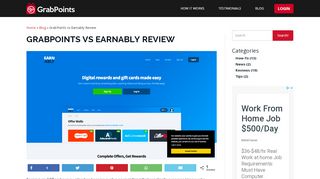
                            8. GrabPoints vs Earnably Review - GrabPoints