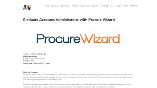 
                            4. Graduate Accounts Administrator with Procure Wizard - AAI