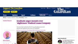 
                            8. Graduate anger mounts over 'nightmare' Student Loans Company ...