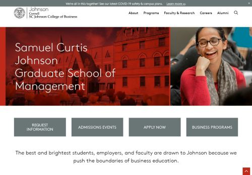 
                            3. Graduate Business School: MBA, MPS, PhD Programs | Cornell Johnson