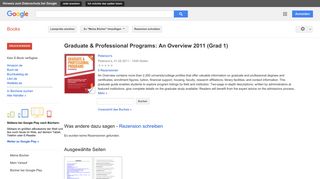 
                            10. Graduate & Professional Programs: An Overview 2011 (Grad 1)