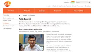 
                            2. Graduates | GSK India
