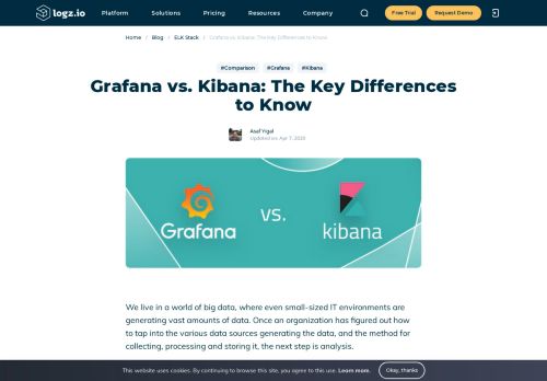 
                            12. Grafana vs. Kibana: The Key Differences to Know | Logz.io