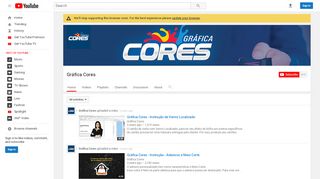 
                            5. Gráfica Cores - YouTube