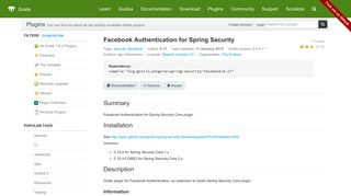 
                            1. Grails Plugin: Facebook Authentication for Spring Security