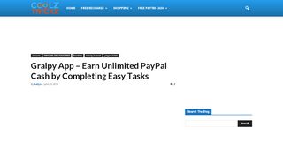 
                            7. Gralpy App - Earn Unlimited PayPal Cash by Completing Easy Tasks ...