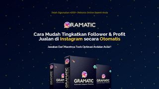 
                            3. Gramatic – Instagram Marketing Automation - Gramatic