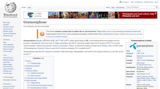 
                            11. Grameenphone - Wikipedia