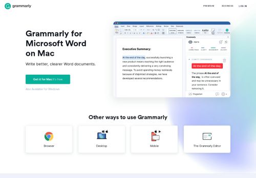 
                            13. Grammarly for MS Word and Outlook | Grammarly