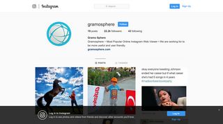 
                            2. Gramo Sphere (@gramosphere) • Instagram photos and videos