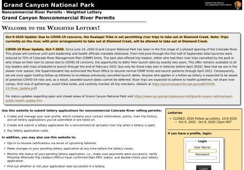 
                            4. Grand Canyon Noncommercial River Permits