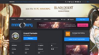 
                            8. Grand Fantasia - MMORPG.com