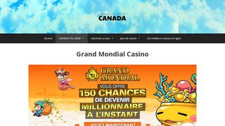 
                            9. Grand Mondial Casino | Casino En Ligne Canada