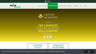 
                            12. Grand Mondial Casino - Casino Rewards Mobile Member Casino