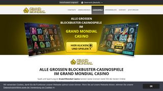 
                            2. Grand Mondial Casino | Die besten Online Casinospiele spielen