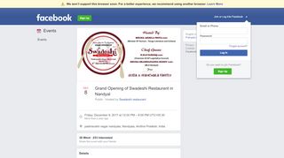 
                            9. Grand Opening of Swadeshi Restaurant in Nandyal - Facebook