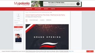 
                            7. Grand Opening Polonia The Club / MyPolonia.de Party / Polonia The ...