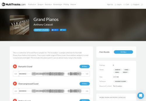 
                            13. Grand Pianos | MultiTracks