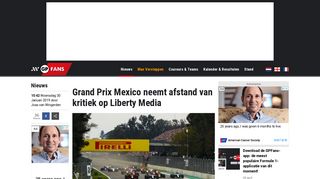 
                            11. Grand Prix Mexico neemt afstand van kritiek op Liberty ... - GPFans.com