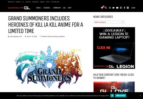 
                            9. Grand Summoners Includes Heroines of KILL la ... - GamingLyfe.com