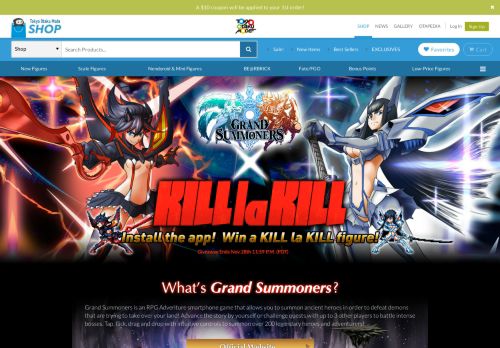 
                            3. Grand Summoners x Kill La Kill Official Giveaway | Tokyo Otaku Mode ...