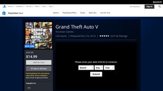 
                            9. Grand Theft Auto V on PS4 | Official PlayStation™Store US