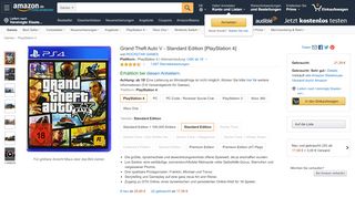 
                            8. Grand Theft Auto V - [PlayStation 4]: Amazon.de: Games