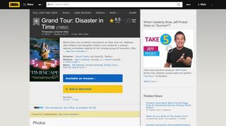 
                            11. Grand Tour: Disaster in Time (1992) - IMDb