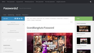 
                            1. GrandBangAuto Password | PasswordsZ