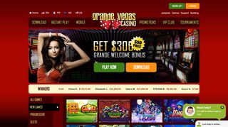 
                            5. Grande Vegas Casino: Get $50 free at Grande Vegas – For All New ...