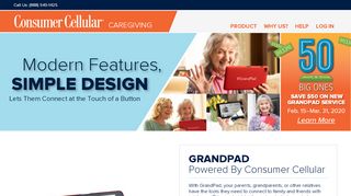 
                            13. GrandPad Tablet | Simple Tablet for Seniors | Consumer Cellular
