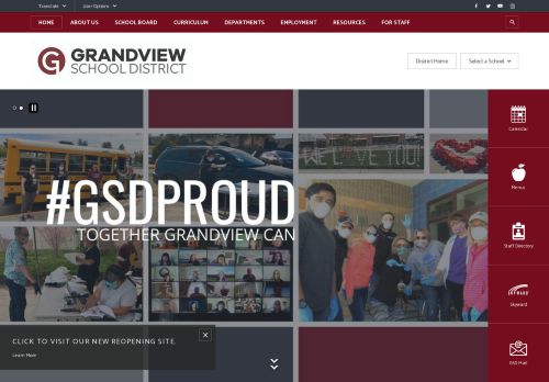 
                            9. Grandview Login Page - Grandview School District