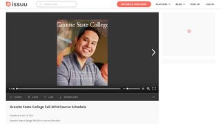 
                            9. Granite State College Fall 2014 Course Schedule by Granite State ...
