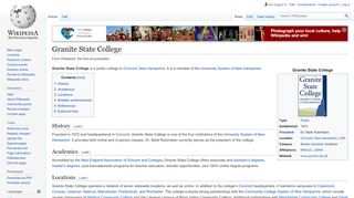 
                            3. Granite State College - Wikipedia