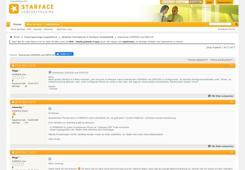 
                            13. Granstream GXP2020 und GXP2120 - STARFACE Support Forum