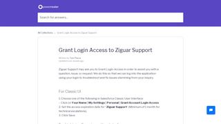 
                            7. Grant Login Access to Ziguar Support - Power Router