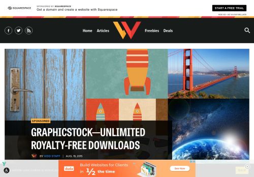 
                            5. GraphicStock—unlimited royalty-free downloads | Webdesigner Depot