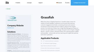 
                            8. Grassfish | Elo Touch Solutions partner