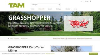 
                            10. Grasshopper Zero Turn Mäher - TAM AG Motorgeräte