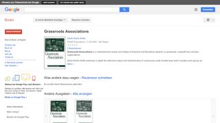 
                            11. Grassroots Associations
