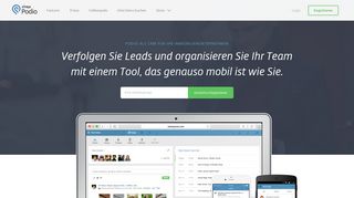 
                            6. Gratis CRM Tool für Immobilienmanagement | Podio