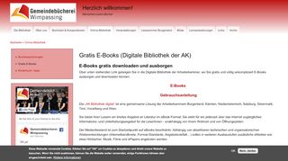 
                            5. Gratis E-Books (Digitale Bibliothek der AK) | Herzlich willkommen!