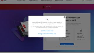 
                            2. Gratis elektronische ondertekening, vandaag aanmelden | Adobe Sign