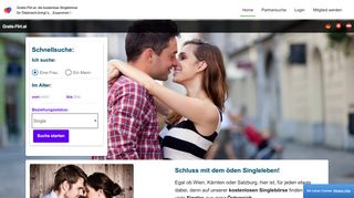 
                            8. Gratis-Flirt.at, kostenlose Singlebörse für Österreich